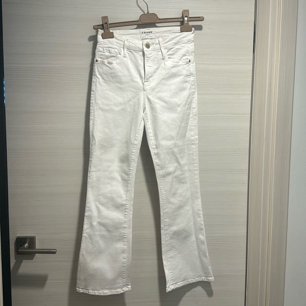 Frame Denim Le Crop Mini Boot size 24